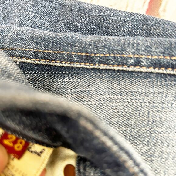 7 FOR ALL MANKIND Jeans A Pocket Sz 28 - Picture 3 of 6
